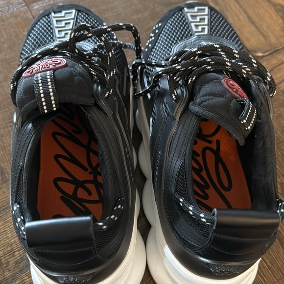 Versace Men’s Sneakers - Chaim Reaction, black, size 45 - Picture 9 of 10